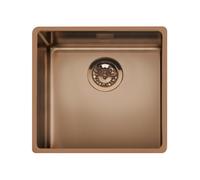 Fregadero Cuba sola Smeg Rectangular 50 cm Universal Mira VSTR50CUX Cobre