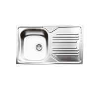Fregadero Cuba sola Smeg Rectangular 86 cm Universal Omni LYP861D Acero Inoxidable