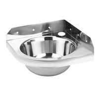 Fregadero de Acero Inoxidable Lavabo de Pared un Solo Cuenco Lavabo Triangular Pequeño Lavabo de Esquina Para Baño Lavabo de Cocina Simple de un Solo Tanque Pequeño (a-26cm)