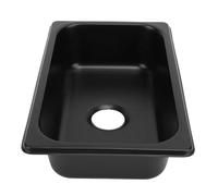 Fregadero de Acero Inoxidable RV 304, Lavabo Rectangular para Lavado de Manos con Salida de Alcantarillado de 40 Mm, Ideal para Barcos, Caravanas, Yates, Barcos, (Pulverizador