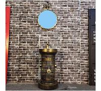 Fregadero de baño independiente con almacenamiento y grifo, mueble de tocador moderno para uso doméstico y hotelero