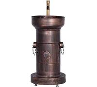 Fregadero de baño independiente con lavabo y grifo, diseño industrial moderno para decoración de hotel y hogar