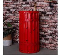 Fregadero de baño independiente, moderno mueble de tocador con lavabo, grifo y desagüe para una decoración elegante del baño