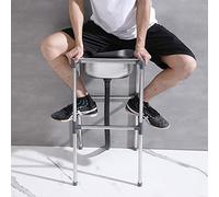 Fregadero de cocina de acero inoxidable con soporte, práctico fregadero independiente para lavandería, patio, garaje, diseño multiusos, fácil de instalar, duradero y versátil