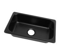 Fregadero de Cocina de Acero Inoxidable, Fregadero Rectangular para Lavabo de Mano, Fregadero de Acero Inoxidable 304, con Salida de Alcantarillado de 40 Mm, para (Pulverizador