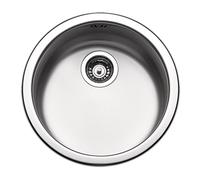 Fregadero de cocina redondo de acero CIVIIIBC serie Circum Apell cubeta de 375 m