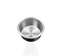 Fregadero de cocina redondo de acero inoxidable 304