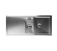 Fregadero de cocina TitanSteel con escurridor | 100 x 45 cm (LxA)
