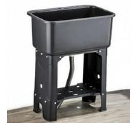 Fregadero de fregona comercial con kit de drenaje, lavabo portátil para limpieza de suelos, lavandería y lavado de mascotas