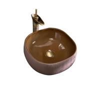Fregadero de tocador para exteriores para balcón y patio, lavabo compacto para piscina, hogar, baño, encimera