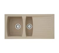 Fregadero encastrable Boston (100 x 50 cm, Beige arena)