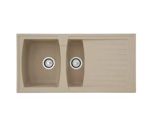 Fregadero encastrable Boston (100 x 50 cm, Beige arena)