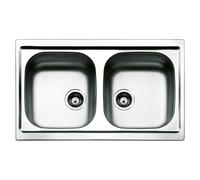 Smeg LYP792 fregadero Fregadero empotrado Rectangular Acero inoxidable
