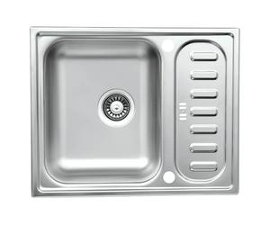 Fregadero encastrable Riverside (61,5 x 50 cm, Acero inoxidable)