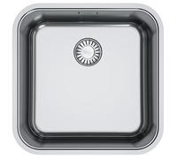 Fregadero Franke Smart SRX 210.40 T de acero inoxidable 40x40 para montaje enrasado, bajo encimera y sobre encimera 27.0688.727