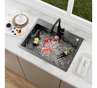 Fregadero KEOKBON Nano-Negro 60X50X19CM para Cocina