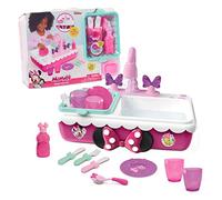 Fregadero mágico Disney Junior Minnie Mouse Happy Helpers Magic Sink Set, con 14 Piezas; Juguetes para niños a Partir de 3 años de Just Play