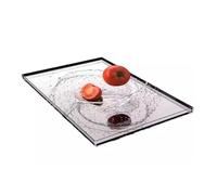 Fregadero plano transparente, bandeja acrílica para fotografía de tanque de agua, caja de almacenamiento para accesorios de fotografía (90 x 60 x 4 cm)