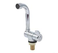 Fregadero plegable de latón con diseño giratorio de 360 grados más 180 grados rosca G1/2 para RV, barco, remolque, caravana y aplicaciones marinas (B)