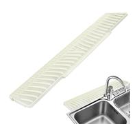 Fregadero protector de pulverización de agua, fregadero cocina estera,22.8 x 4.9 pulgadas de secado de silicona para contador | CAMPAGGIO PIEDING, evita la acumulación de humedad, accesorios de cocina