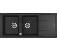 Fregadero Rectangular Empotrable STONE 80 B-TG 2C 1E - TEKA