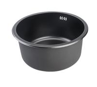 Fregadero redondo de acero inoxidable bajo encimera Sle