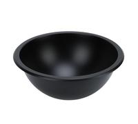 Fregadero Redondo de Acero Inoxidable para RV, Fregadero de Cocina RV Pequeño Negro Redondo de 12, 5,9 de Profundidad, Solo Fregadero de la Barra de la Cocina de RV del Cuenco