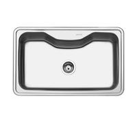 Fregadero Smeg LYG800 - Acero inoxidable, 1 cubeta, 80 cm