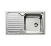 Fregadero Teka Classic 1C 1E - Acero inoxidable, reversible, escurridor izquierdo