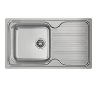 Fregadero Teka CLASSIC 1C 1E SF Acero Inoxidable Rectangular 1 Seno Escurridor