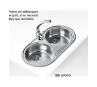 Teka Duetta 2C Inox - Fregadero 90Cm