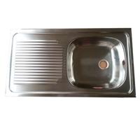 Teka E-50 800.440 1C 1E Fregadero encastrado bajo encimera Rectangular Acero inoxidable