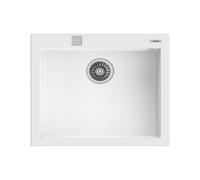 Teka - Fregadero Tegranite Forsquare 50.40 Auto Color Arctic White Ref 115230009 Mueble De 60 Cm