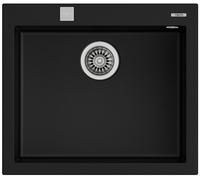 Fregadero TEKA 115230005 FORSQUARE 50.40 TG V.AUTO NEGRO