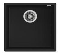 Fregadero Teka Square 40.40 TG Tegranite+ Negro Bajo Encimera 400x400mm