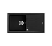 Teka - Fregadero Tegranite Stone 1C 1E Auto Color Carbon Ref 115330022 Mueble De 50 Cm Reversible