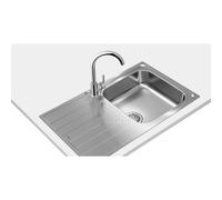 Fregadero Teka Universe 50 T-XP 1C 1E Acero Inoxidable Reversible Sobre-Encimera 860x500mm