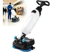 Fregadora De Pisos Comercial Portátil, Máquina De Limpieza Mini, Doble Depósito De Agua 4,5 L + 7,5 L, Autonomía 120 Min, para Residencias De Ancianos, Clínicas Dentales