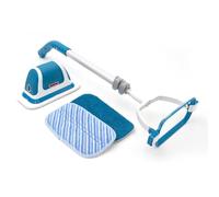 Fregadora eléctrica MultiScrubber de Livington - fregadora recargable para fregar, fregar y abrillantar sin esfuerzo - sistema de fregado 2 en 1 como fregadora manual y fregadora de suelos