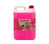 Fregasuelos AMBIDETER de IQG. Es un limpiador de suelos perfumado (terrazo, marmol, ceramica, parket, etc.) (5 L)