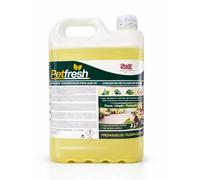Fregasuelos mascotas PETFRESHx5L detergente desodorizante con citronela | Friegasuelos concentrado | Poco agradable para mosquitos e insectos | Aroma fresco | elimina olores de perros y gatos.