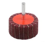 Fregona de lijado de forro polar no tejida de 50 mm con rueda de molienda de correa de ventilador y construcción de bucle laminar para mezcla de amoladora angular