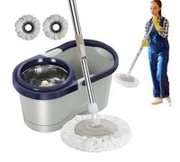 Fregona De Limpieza De Gasolina, Fregona Automática - Fregona De Gasolina Para Limpieza Mojado Y Seco - Cabezal De Fregona Desmontable, Limpiador De Hogar Para Cocina, Salón, Dormitorio