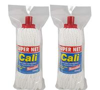 Fregona de Microfibras Super Net Cali. 210 Gramos. 2 unidades.