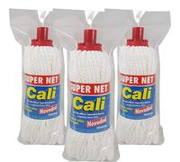 Fregona de Microfibras Super Net Cali. 210 Gramos. 3 Unidades.