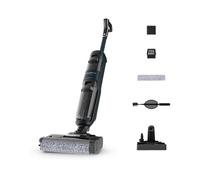 Rowenta X-Clean 2 GZ2251E0 Washing Vacuum Cleaner, 120 W, 440 RPM, hasta 35 min Autonomy, 0.44L Dirty Water Tank, LED Screen, Panel de control, verde y negro