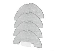 Fregona Robot Vexilar W15 Lavables Reutilizables Fregona Robot(4 PACK) | Microfibra para premium, atrapa para polvo y suciedad, compatible Vexilar para w7/W9/ para w11/W15, profunda suelos