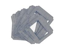 Fregonas For Limpieza De Cristales For Robot Aspirador W140, 24 X 24 Cm, Lavables, For Lavar Ventanas, Repuestos Y Accesorios Fáciles De Reemplazar.(12pcs)