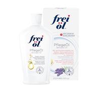 frei öl Aceite de cuidado de la piel, especialista en cicatrices, estrías y manchas de pigmento, aceite corporal, microbiomas y vegano, 200 ml