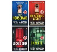 Freida McFadden Collection 4 Books Set (The Housemaid, The Housemaid's Secret, The Locked Door, The Inmate)